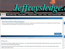 Tablet Screenshot of jeffreysledge.com
